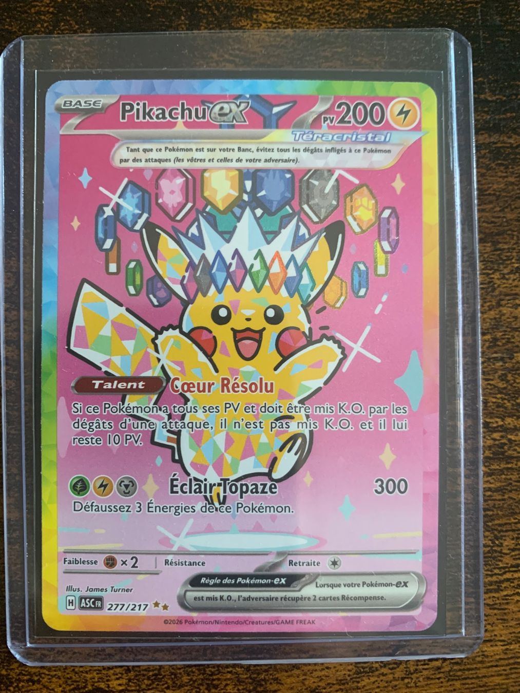Pokémon Carte collezionabili: Pikachu Ex FR 277/217 – Nuovo (secondo la descrizione) da Lausanne venduto da Landon21