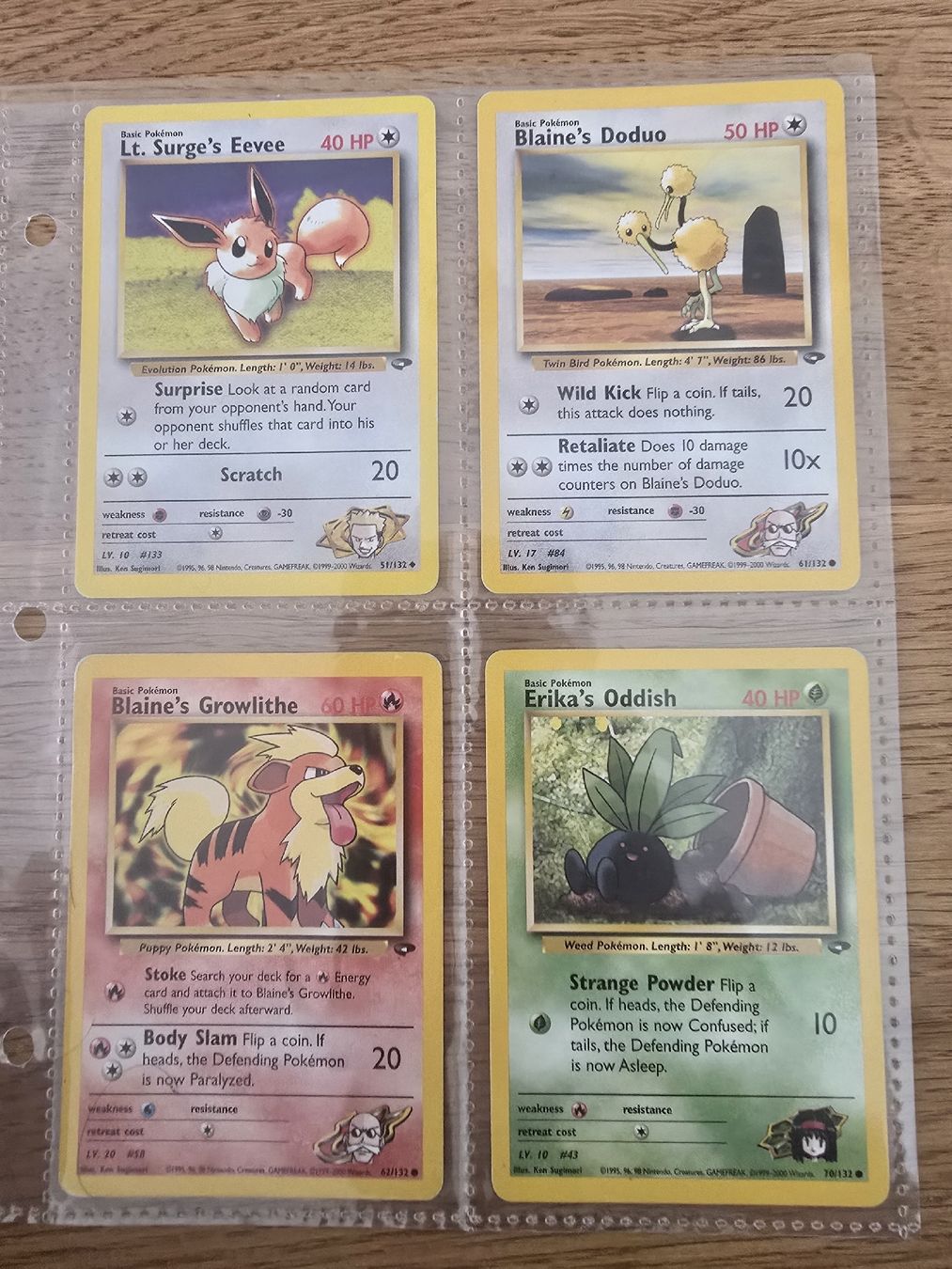 Pokémon Carte collezionabili: Carte Pokémon Gym Challenge – Usato da Cadenazzo venduto da ant_dr5s 2