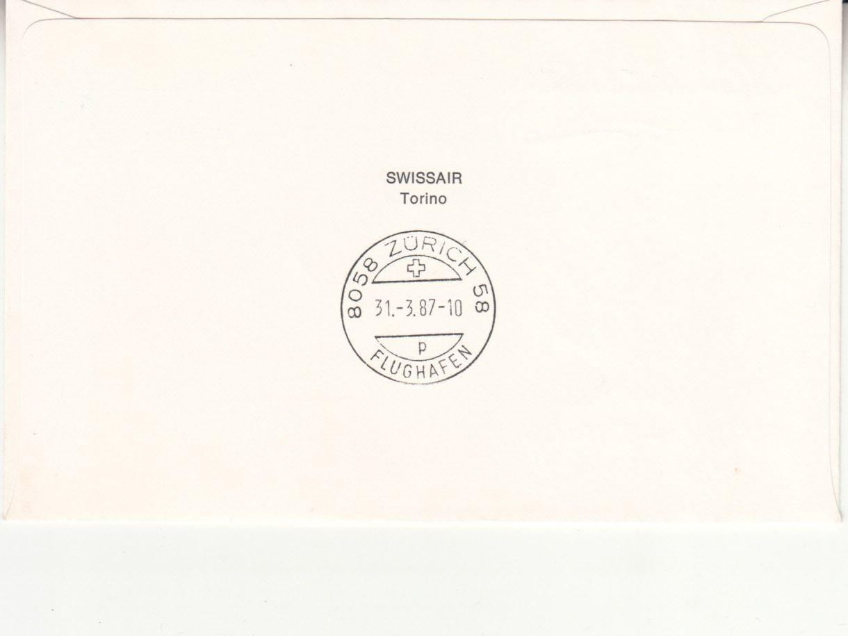 Tutti i francobolli: SLH RF 87.6 a Turin - Zürich – Usato da Bürglen TG venduto da StampGraf 1