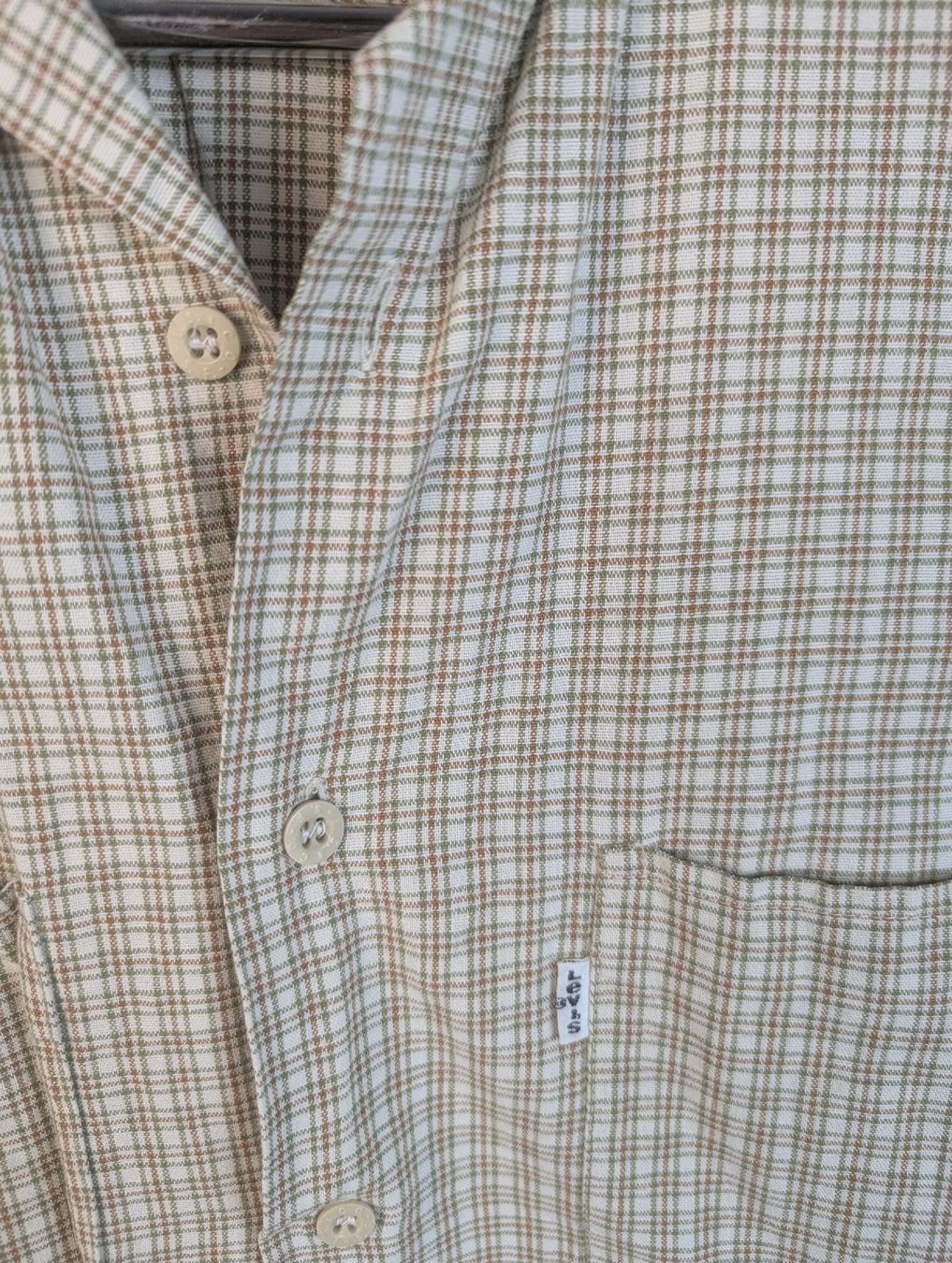 Levi's Camicie: Rare Vintage LEVI'S Checked Shirt White Tab - Size S – Usato da Erlinsbach SO venduto da Meytalien 1