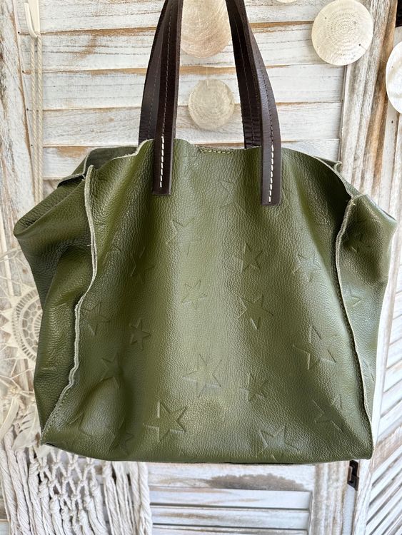 Damen Umhängetasche Aus Gewebtem Leder - Hobo Bag Mit Kordelzug In Kaffee