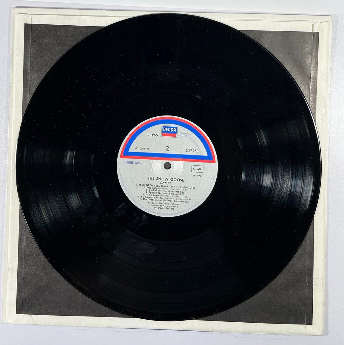 Dischi in vinile: LP: CAMEL - The Snow Goose (1975) – Usato da Frenkendorf venduto da Yard-Sale-2000 4