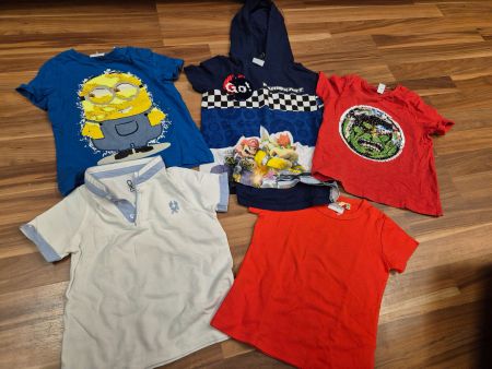 T-Shirts gr 104 Hulk Mignions Mariokart   k1