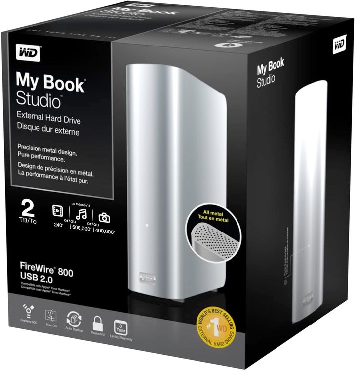 Western Digital MyBook Studio 2TB 3,5" 7200rpm USB-2.0 | Kaufen auf Ricardo