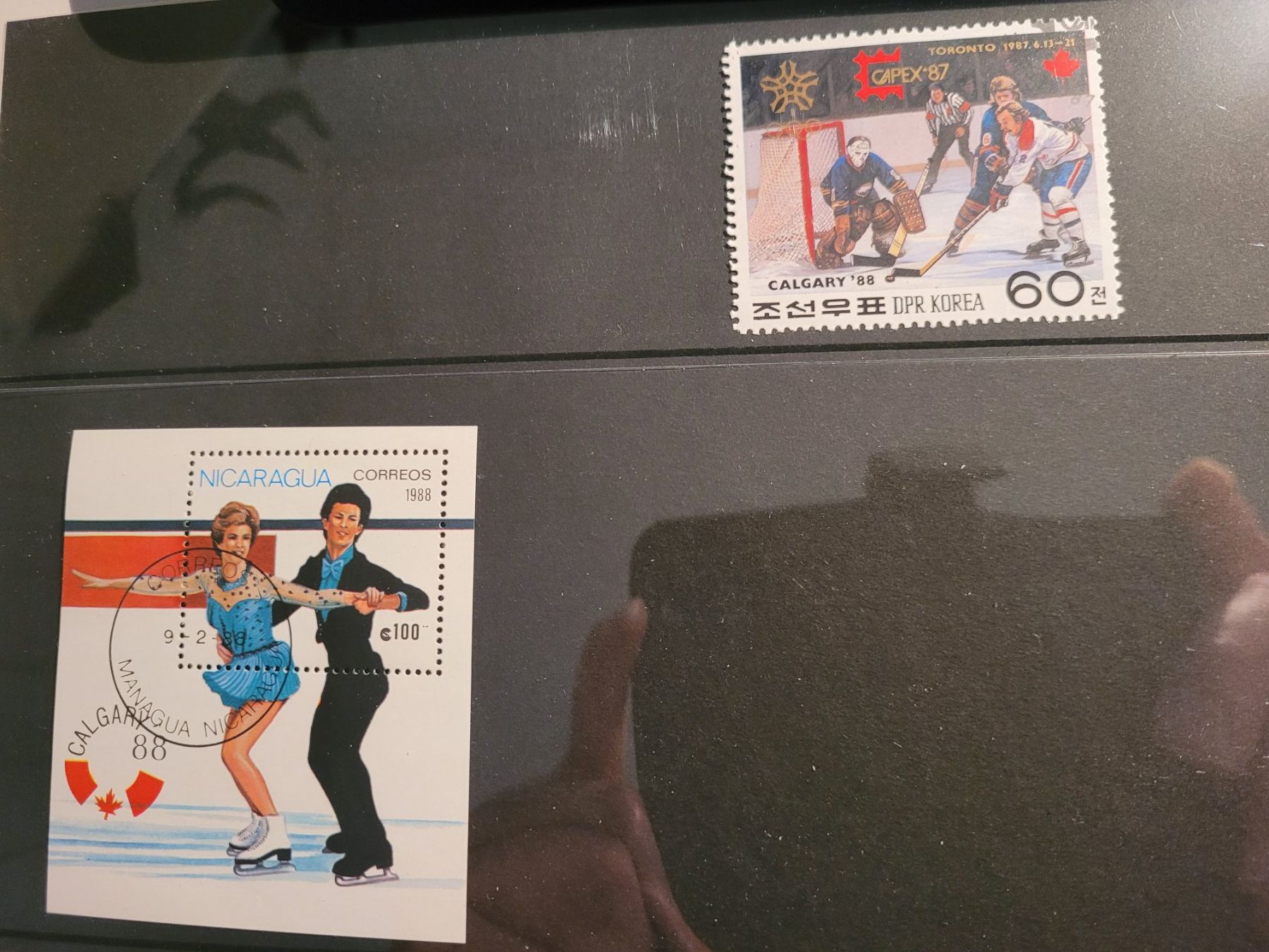 Tous les timbres: Winterolympiade Calgary 1988 – D'occasion à Bertschikon Gossau par KEO2