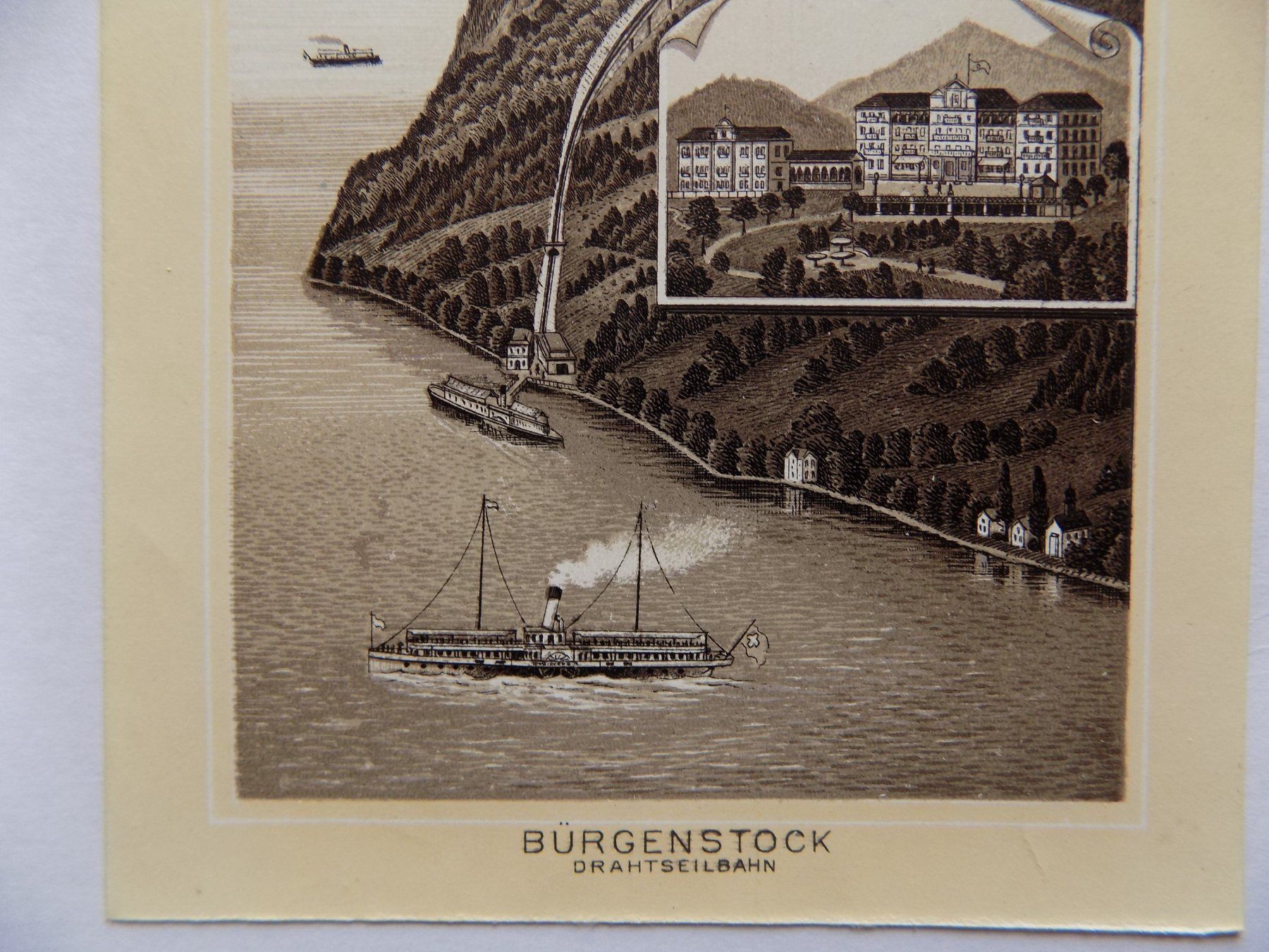 Gravures: Bürgenstock Vierwaldstättersee – D'occasion à Risch par Rischli15 2