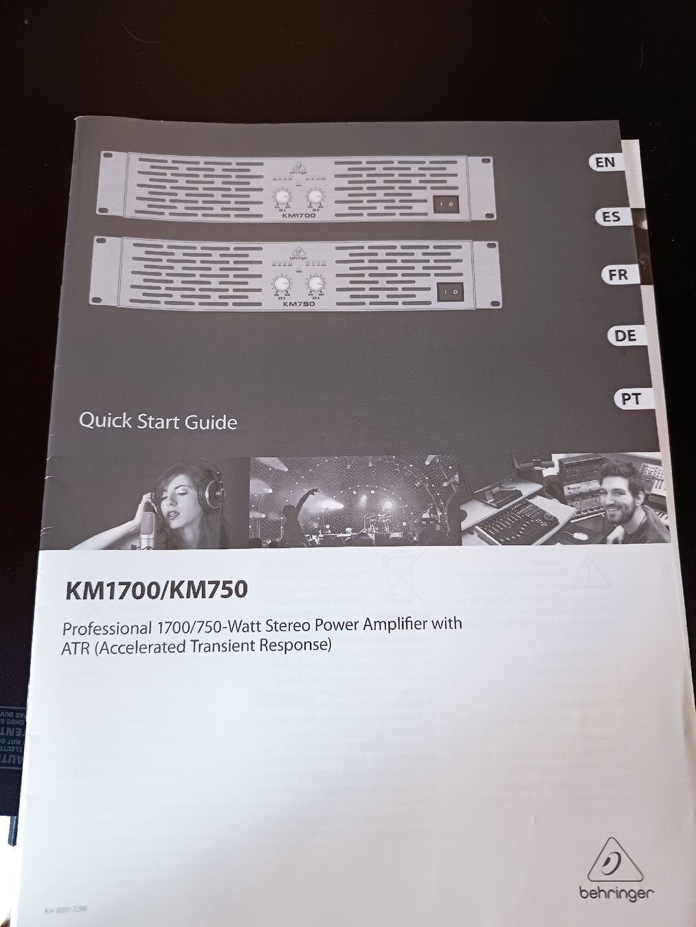 Behringer Amplificatori: Behringer KM1700 Stereo Power Amplifier gebraucht – Usato da Balterswil venduto da jean0502 6