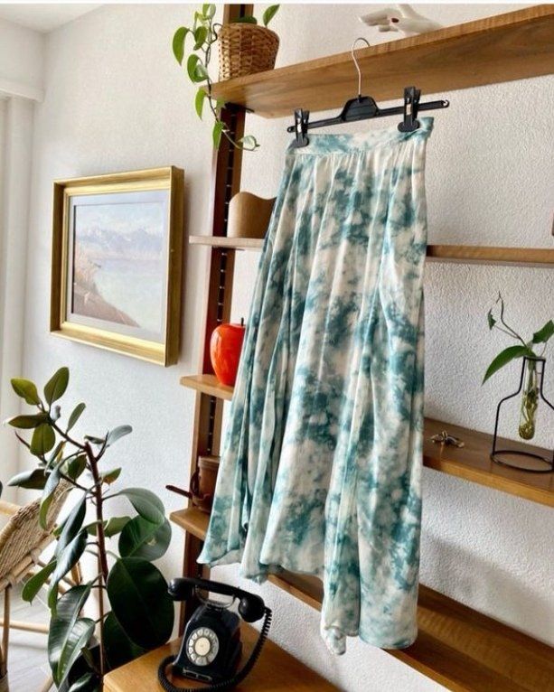 Gonne: Jupe Rock lang Batik Style Gr. 36 – Usato da Münsingen venduto da Nik_und_Kat 3