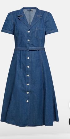 Denim Kleid Polo Ralph Lauren Grösse L