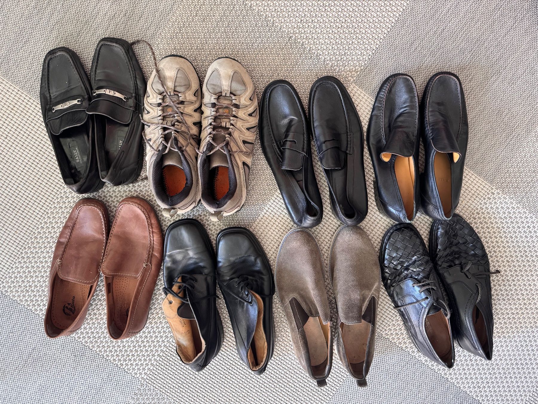 Bally Scarpe da uomo: 8 Paar Hochwertige Schuhe Grösse 45/46 – Usato da St. Gallen venduto da Deane