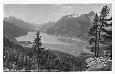 Cartes postales: Silvaplanersee, Blick von Hahnensee – D'occasion à Ottikon b.Kemptth. par Neptun1974