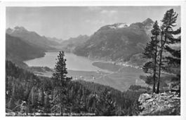 Silvaplanersee, Blick von Hahnensee