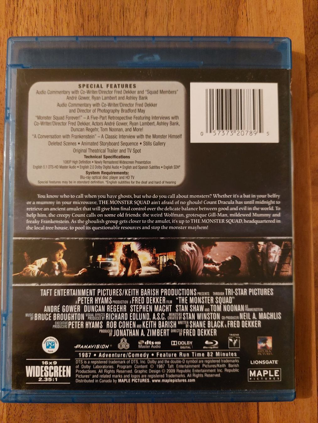 Alle DVDs: Blu Ray - The Monster Squad (1987) – Gebraucht aus Rheinfelden von FilmAuktion 1