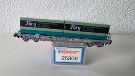 Hupac Föry - Taschenwagen - Roco