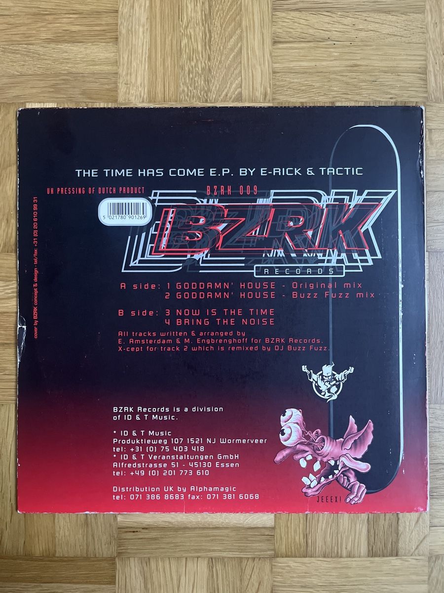 Dischi in vinile: DJ E-Rick & Tactic Hardcore Vinyl – Usato da Wangen b. Olten venduto da break72 1