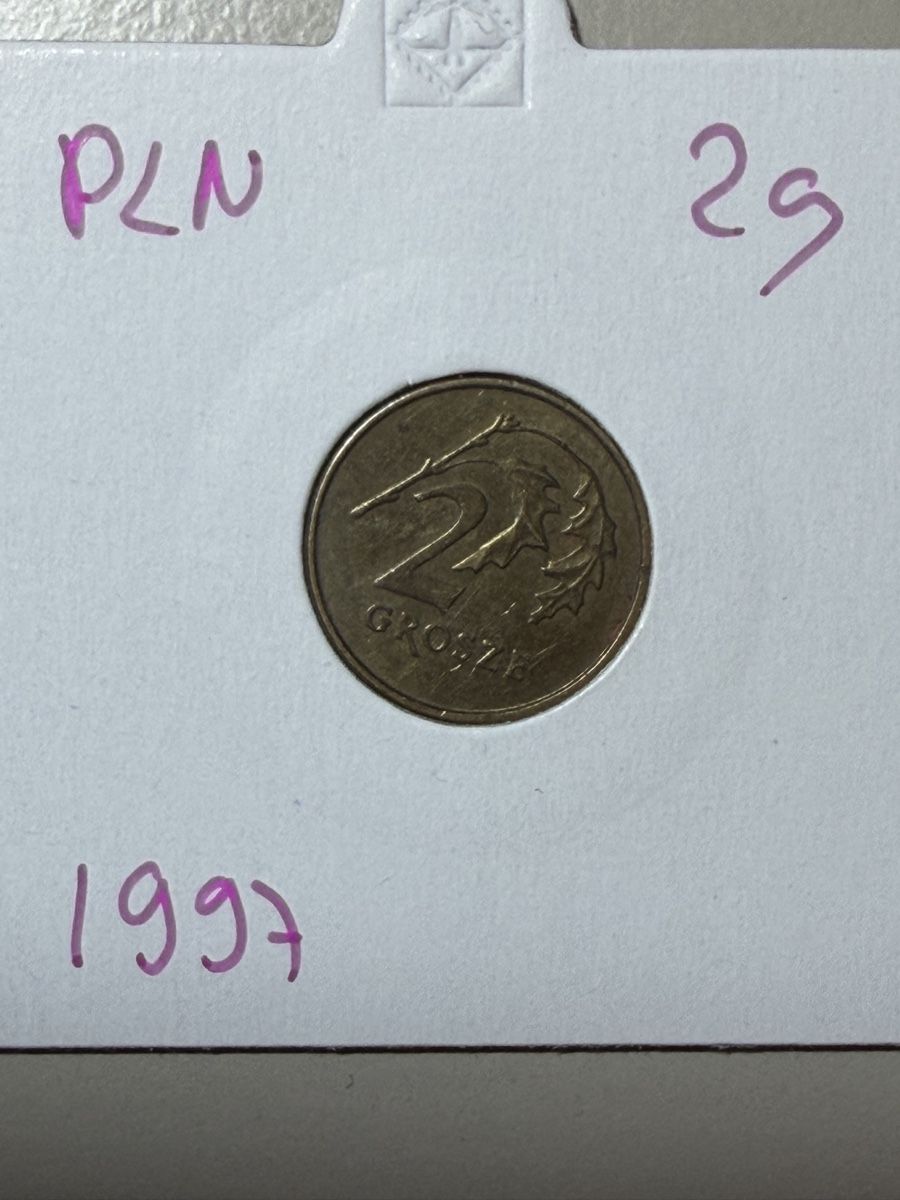 Toutes les monnaies: Pologne - 2 groszy - 1997 – D'occasion à Payerne par Mike1682