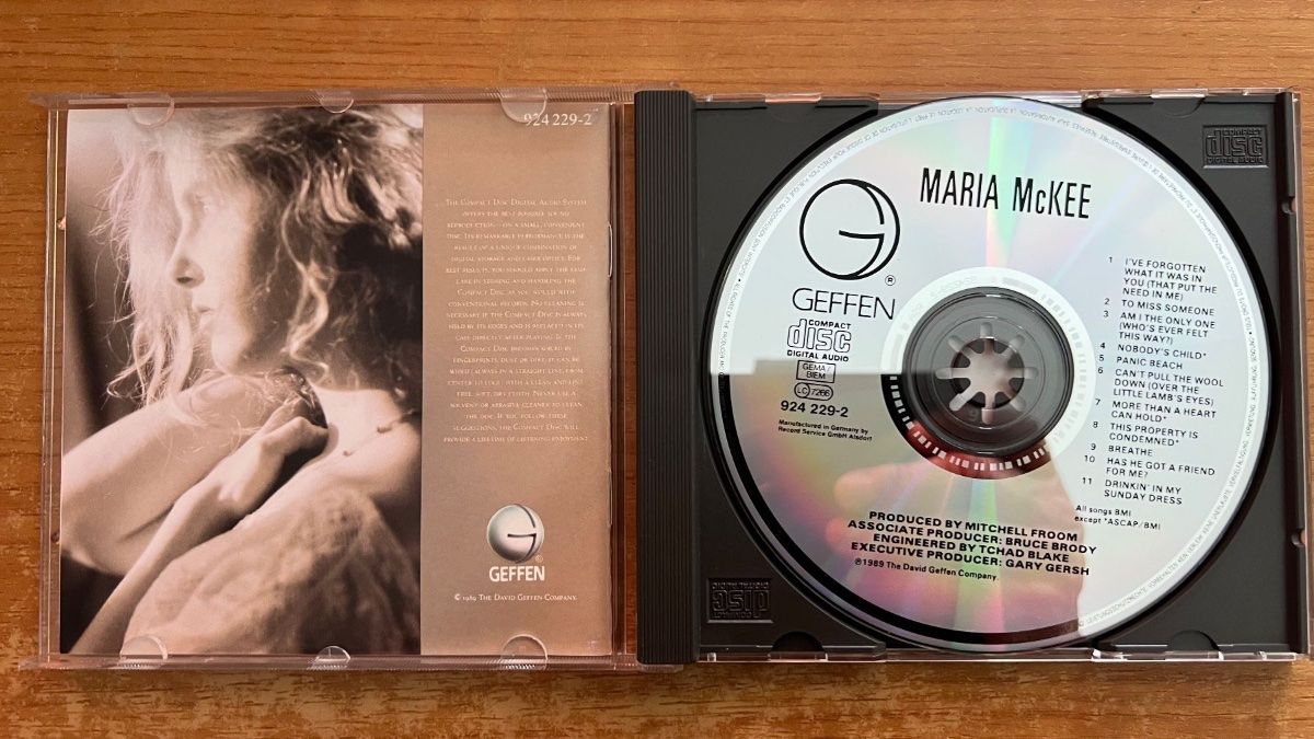 CDs: Maria McKee - Same / CD - 1. D-Press. 1989 - TOP – D'occasion à Gais par soundcave57 2