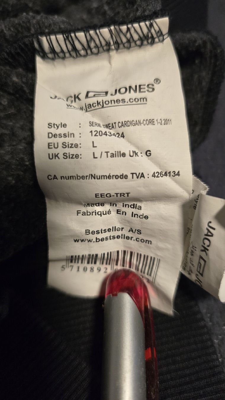 Jack & Jones Pullover & Sweatshirts: Jack&Jones Hoody Jacke, Gr. L – Gebraucht aus Muttenz von pixopus 3