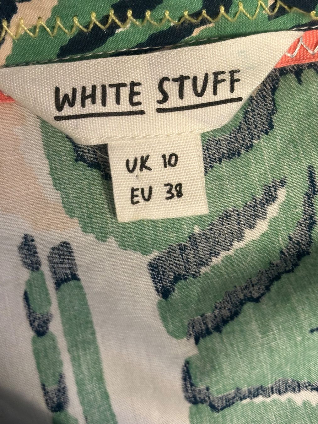 Vestiti: White Stuff UK Blusenkleid 100% Baumwolle – Usato da St. Margrethen SG venduto da dijanaO 8