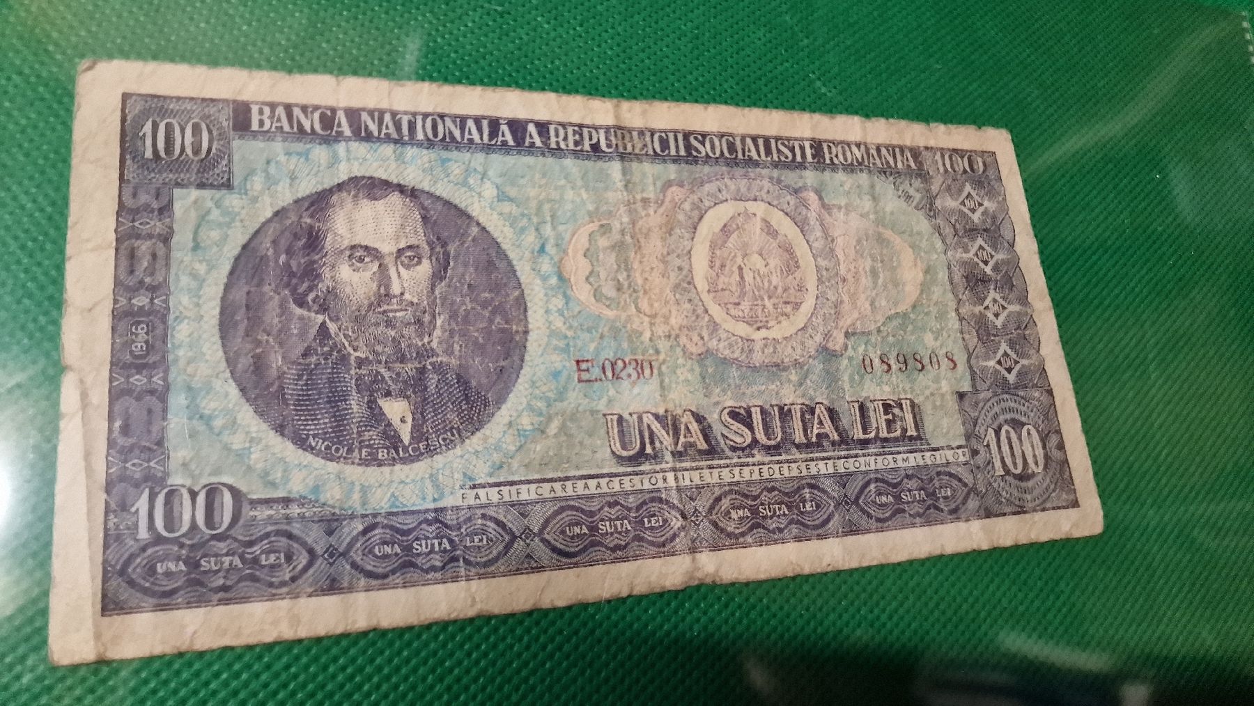 Banconote: Banknote Romanie 1966 – Usato da Herisau venduto da Antiques.AR