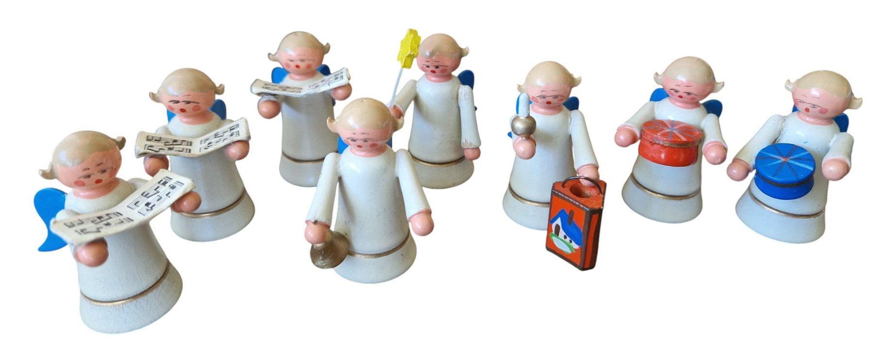 Statuette: Erzgebirge Figur Engelchor – Usato da Mörschwil venduto da lindaswunderkiste 6