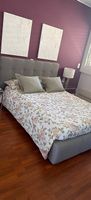 Letto / rete/ materasso/comodini/lampade