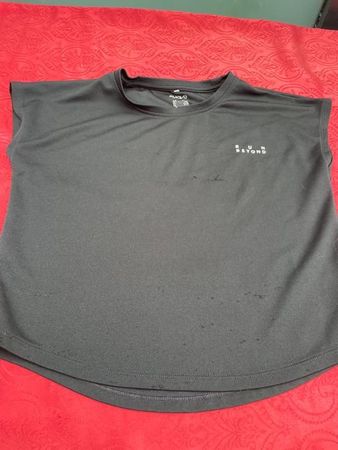 Mädchen Turn Oberteil T-Shirt schwarz NEU Move 134/140