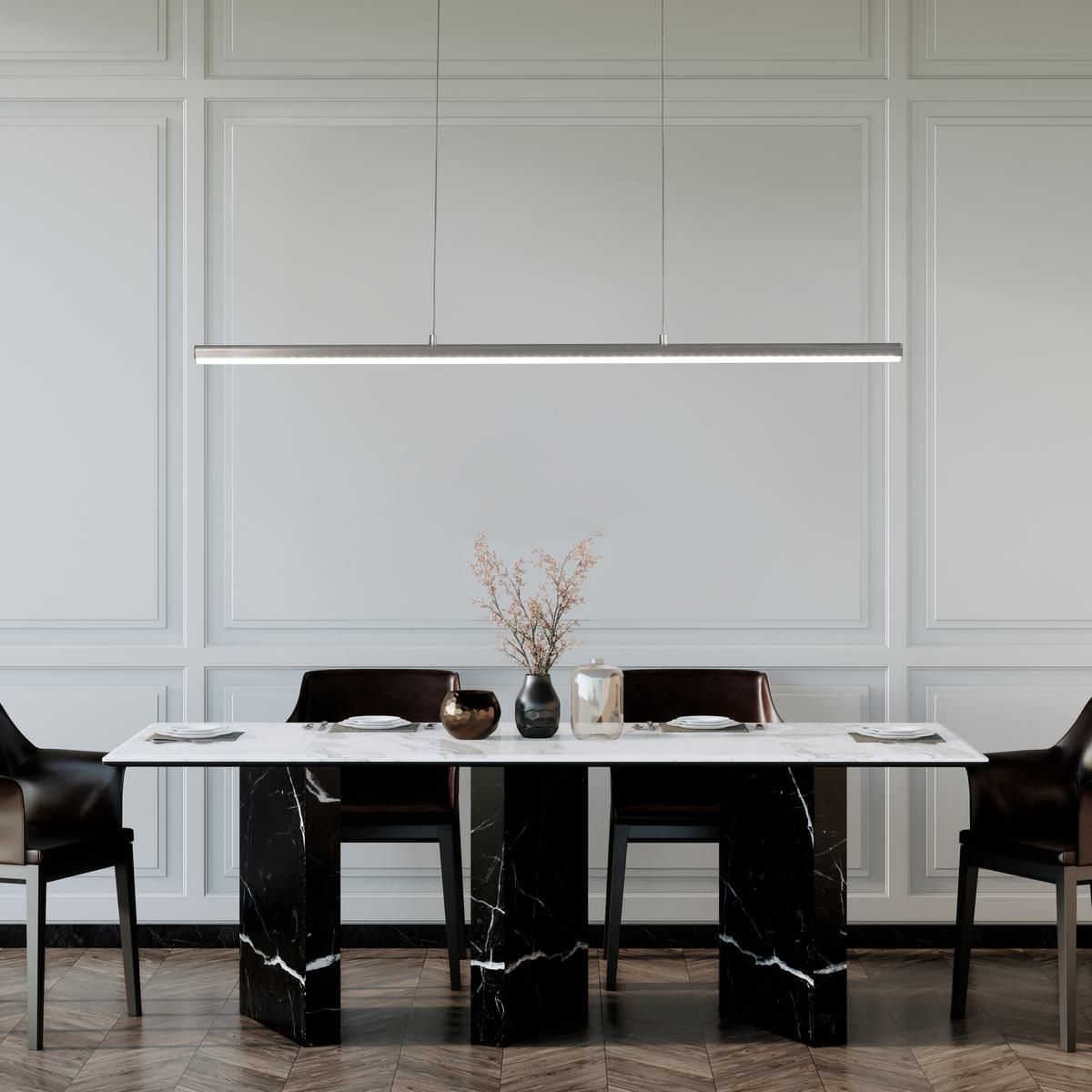 Lampadari & plafoniere: LED Pendelleuchte, Dimmer, 113 cm x 7 cm – Nuovo (secondo la descrizione) da Kreuzlingen venduto da Smart-Light 1