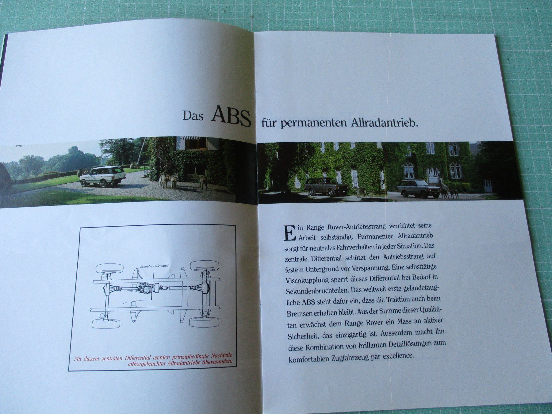 Land Rover Documents: Range Rover Broschüre 1990er - – D'occasion à Ottikon Gossau ZH par hokuspokus 3