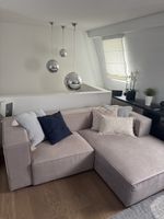 2 Sitzer Ecksofa, beige, so gut wie neu