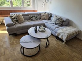 Ecksofa mit Schlaffunktion & Bettkasten zu verkaufen