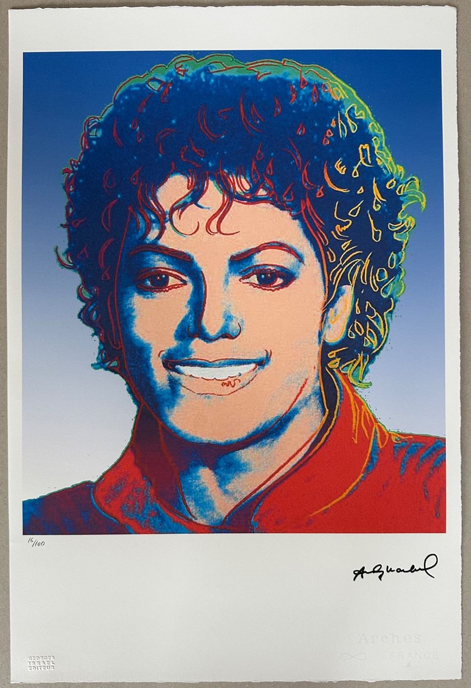 Dipinti: Warhol: Michael Jackson, POP Art 16/100 – Nuovo (secondo la descrizione) da Meilen venduto da Smgdesign