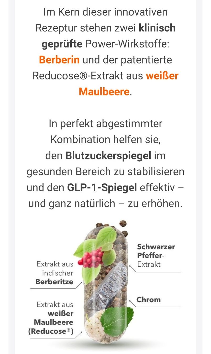 Cibi & Specialità: 2 Packungen MetaboLux GLP-1 – Nuovo (secondo la descrizione) da Oetwil an der Limmat venduto da MicA-8955 4