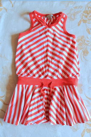 Zara * gestreiftes KLEID / Sommerkleid  128/134