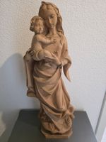 Madonna mit Kind – handgeschnitzte Holzfigur – 60 cm