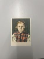 Ansichtskarte Albert Nyfeler, Löttschenthaler Mädchen Nr 6