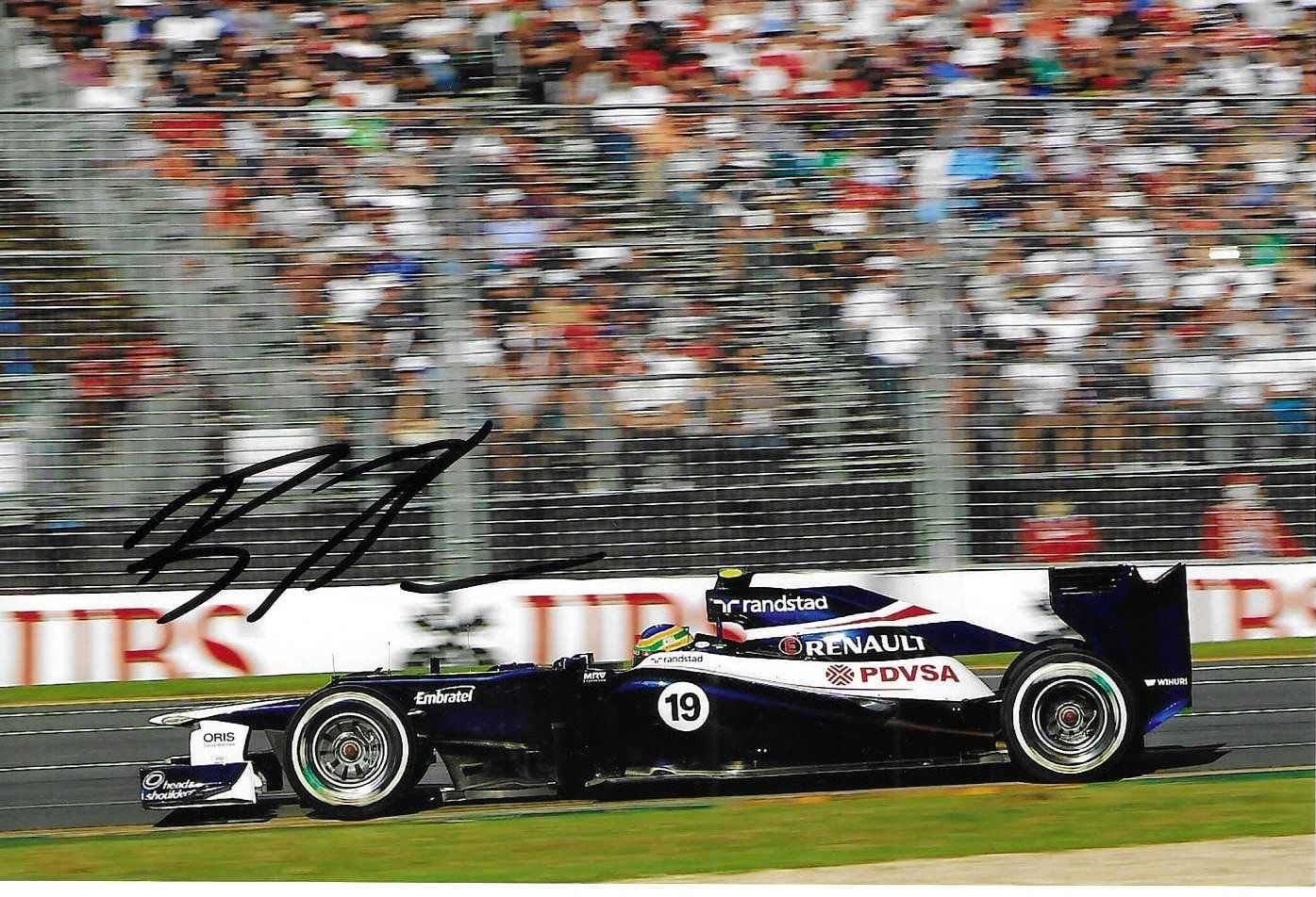 Autografi: Senna, Williams 2012, original signiert! – Usato da Grünenmatt venduto da F1Racing-Switzerland