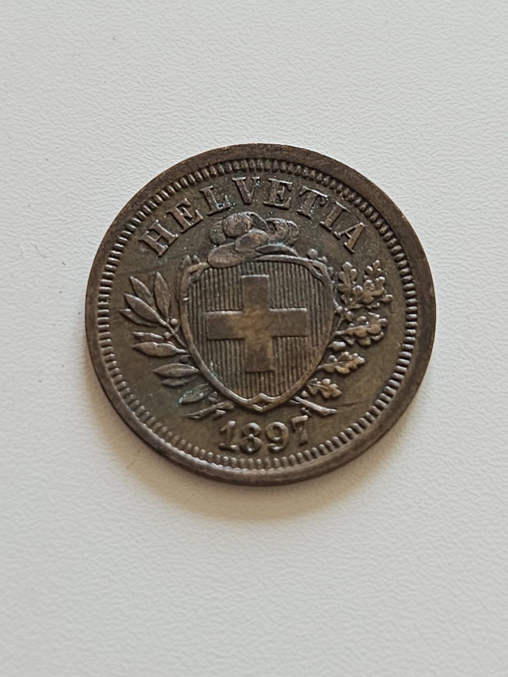 Tutti le monete: 1 Rappen 1897 – Usato da Pfäffikon ZH venduto da Melibol