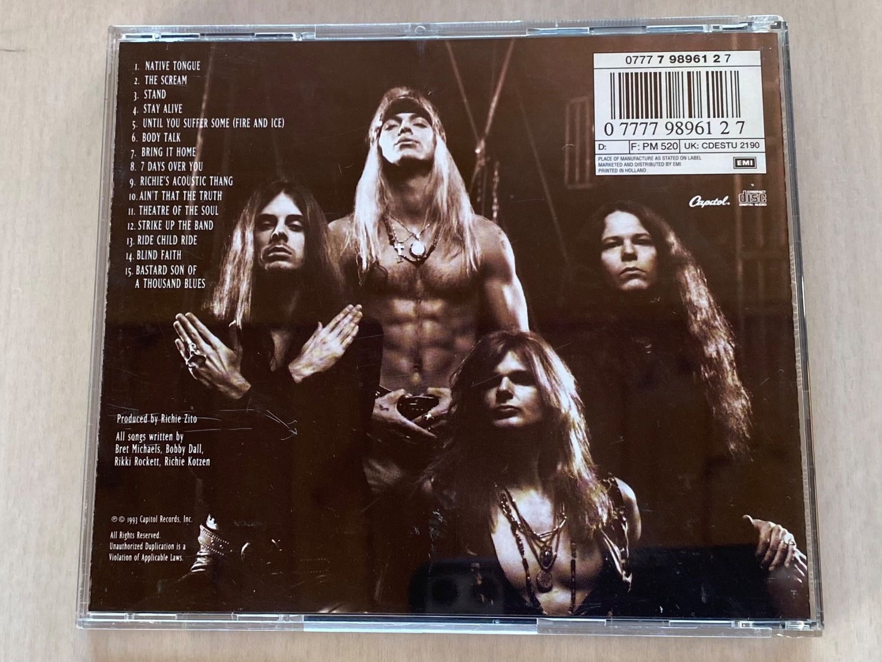 CD: Poison - Native Tongue – Usato da Oberried Brienz venduto da Chyara 1