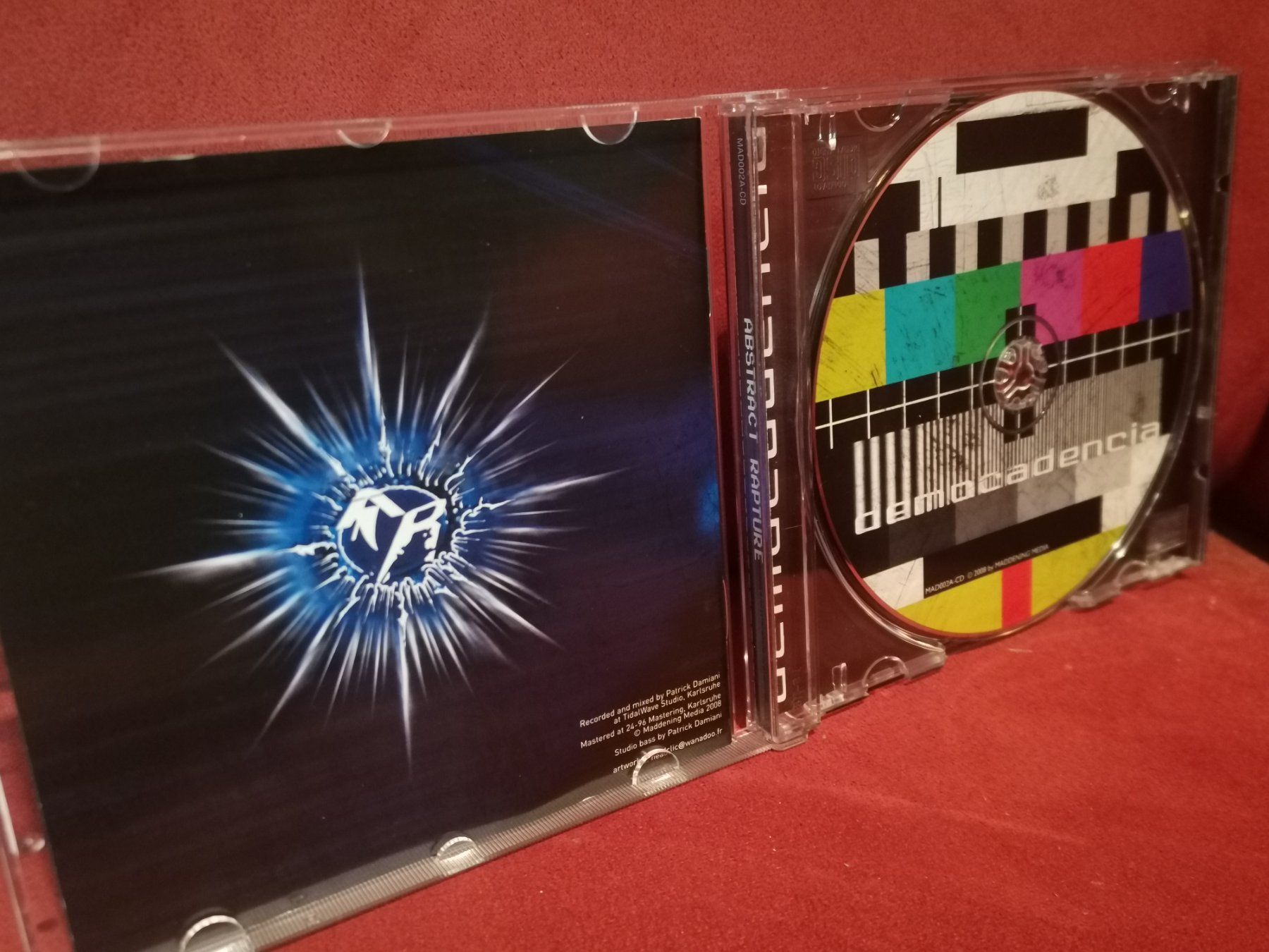 CD: Abstract Rapture CD Democadencia – Nuovo (secondo la descrizione) da Zofingen venduto da noise123 4