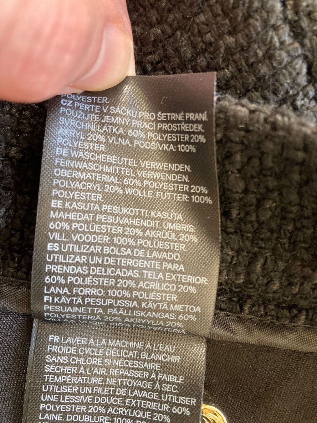 H&M Röcke: TWEED ROCK, GR.34, SCHWARZ, NEU! – Neu und originalverpackt aus Zürich von elegantissima 5