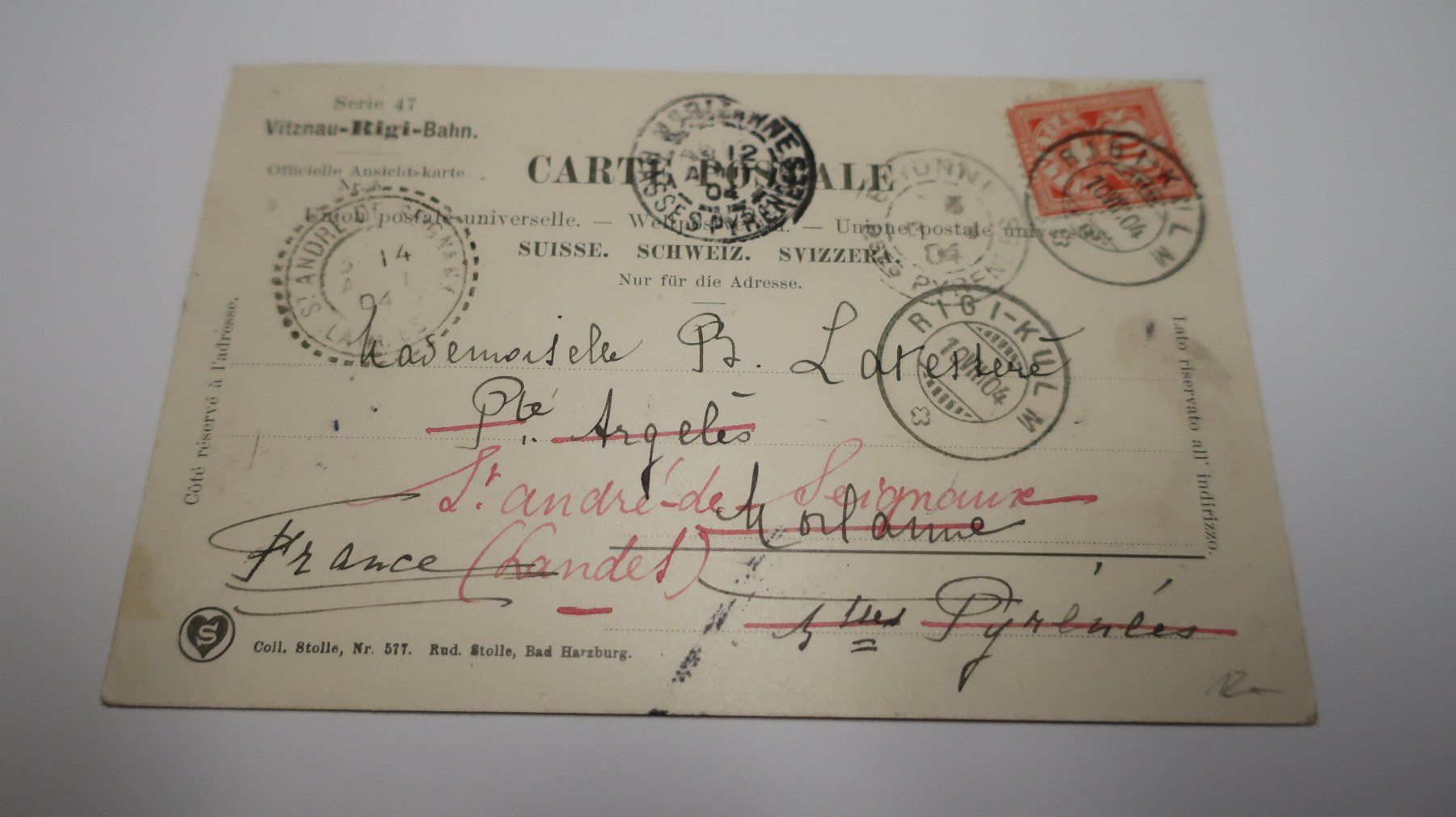 Cartes postales: Rigi Schnurtobelbrücke – D'occasion à Cormoret par Pascalll2001 4