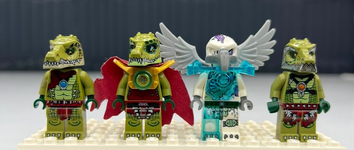 Lego Giocattoli: 8 Schöne Lego Chima Minifiguren – Usato da birrhard venduto da Nosara7 1