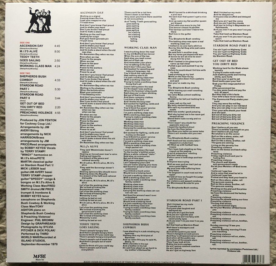 Dischi in vinile: Third World War - Third World War LP 1971 NEU – Nuovo (secondo la descrizione) da Forch venduto da xtcpiemont 1
