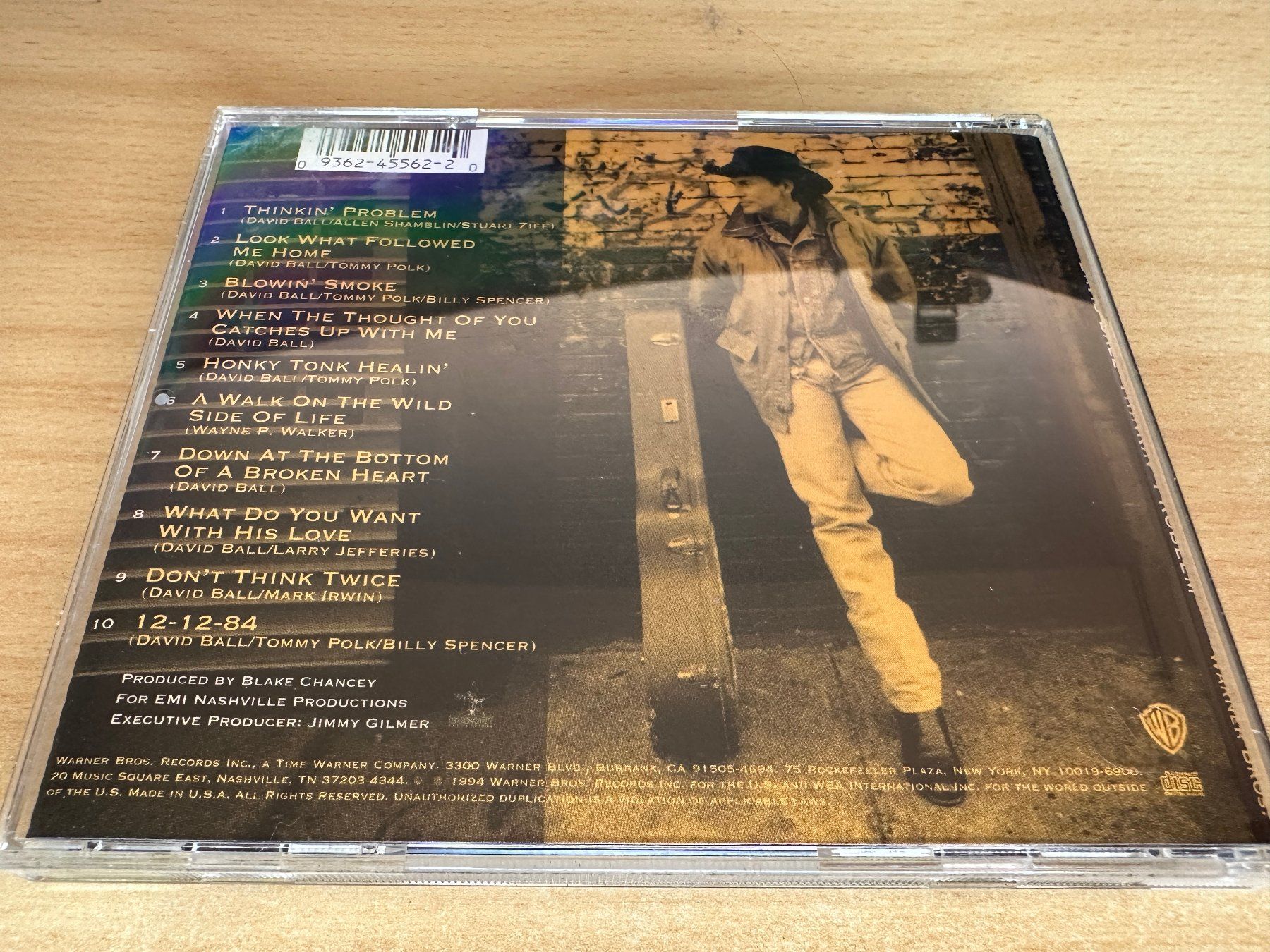 CD: T8 David Ball – Thinkin' Problem – Usato da Rikon im Tösstal venduto da Alpenmutz 1