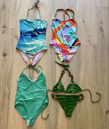 Lot maillots créateur Albertine Leonard carioca