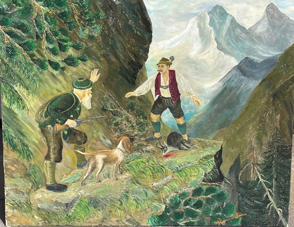 Johannes VON STUMM(1959) Gemälde Kaufen auf Ricardo