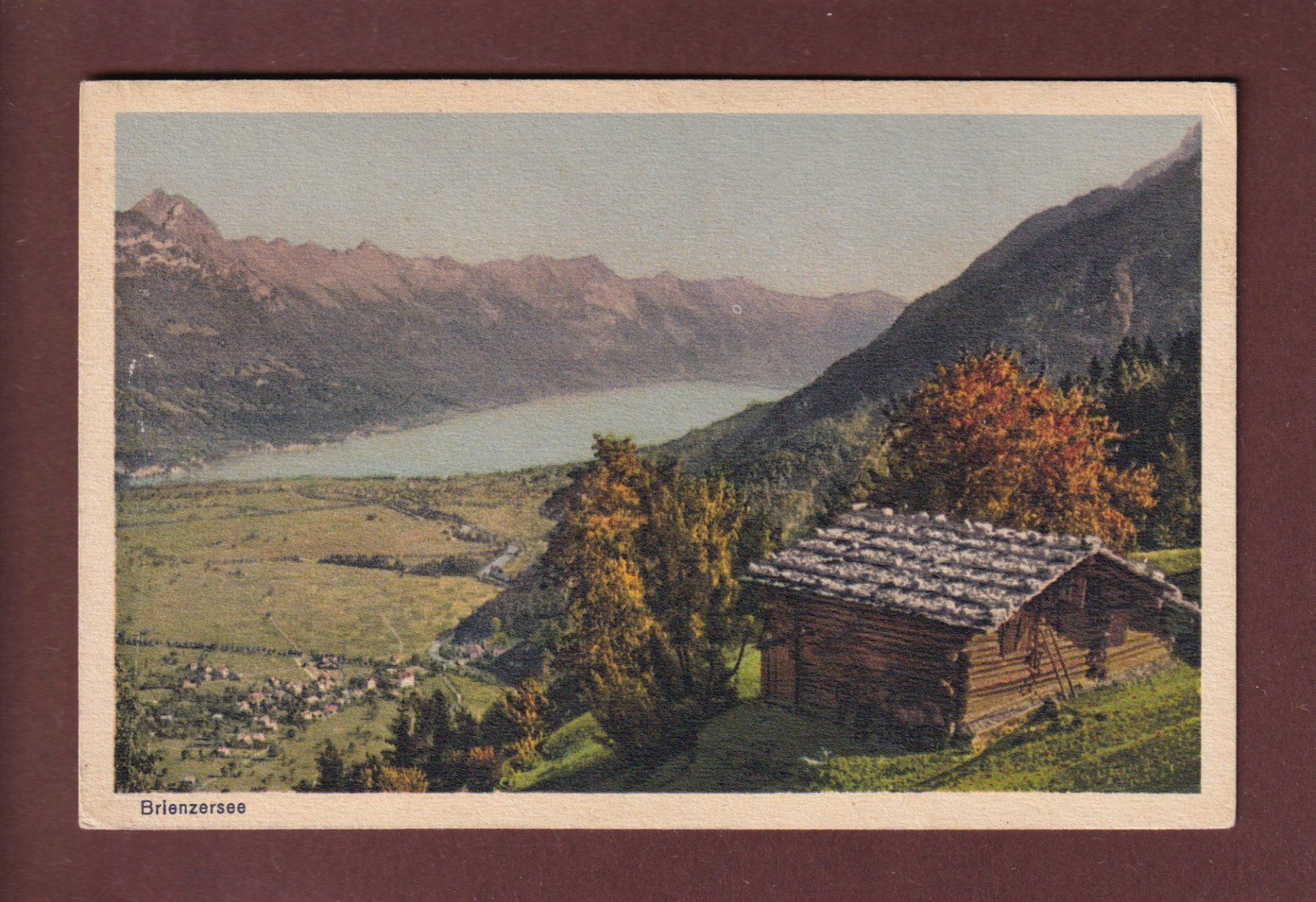 Cartoline postali: BRIENZERSEE – Usato da Pully venduto da nicecards