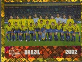 FIFA WORLD CUP 2026 Panini Sticker FCW 16  BRAZIL 2002