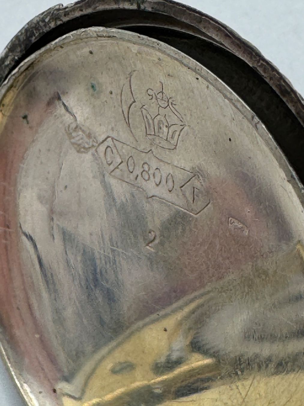 Orologi: Antike Taschenuhr, Handaufzug, Silber – Usato da Sachseln venduto da BONATI01 3